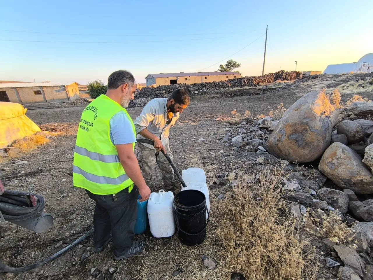 Siverek'te Su Krizi İçin Acil Müdahale: Ekipler 24 Saat Sahada