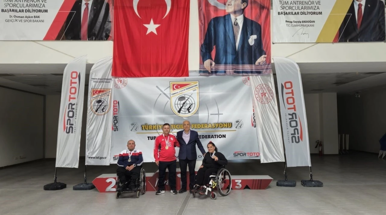 Para Atıcılık Şampiyonasında DEPSAŞ’lı Sporcudan Çifte Madalya Gururu