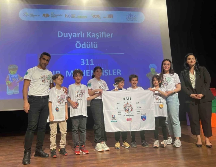 SANKO Okulları Öğrencileri First Lego League Explore Turnuvasında Çifte Ödül Kazandı