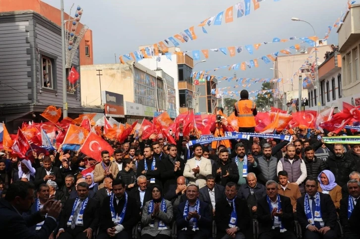 Şanlıurfa'da Bir Açılış, Miting Coşkusuna Dönüştü