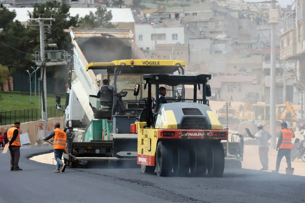 Şanlıurfa'da Kültürel Mirası Birleştiren Asfalt Çalışması