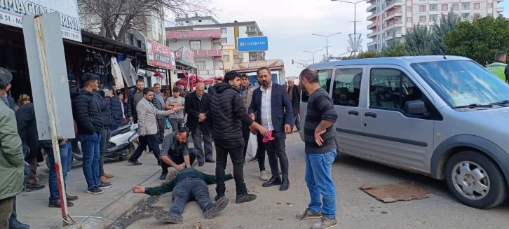 Şanlıurfa'da Sopalı Kavga Sırasında Yaralanan Kişiye Acil Müdahale