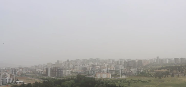 Şanlıurfa'da Toz Taşınımı Hayatı Olumsuz Etkiledi