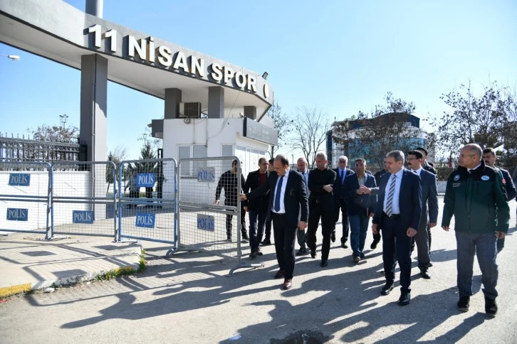 Şanlıurfa, Süper Kupa Heyecanına Hazırlanıyor: Vali Şıldak'tan Stadyum İncelemesi