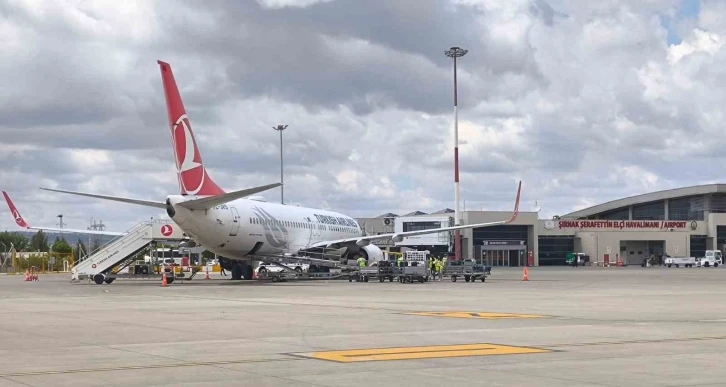 Şerafettin Elçi Havalimanı Nisan Ayında Rekor Yolcu Sayısına Ulaştı