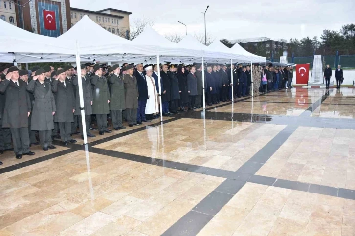 Siirt'te Çanakkale Zaferi ve Şehitleri Anma Günü Törenle Kutlandı