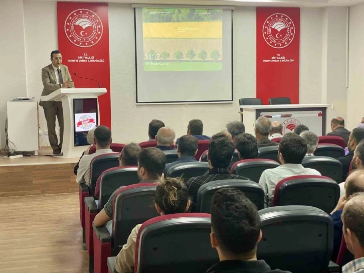 Siirt'te Fıstık Üretimi İçin Kapsamlı Eğitim Programı Başladı