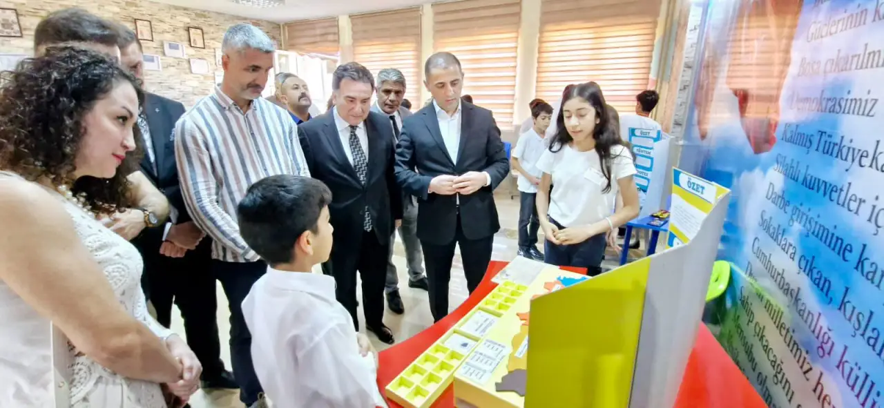 Siverek BİLSEM Öğrencilerinden Göz Dolduran TÜBİTAK Bilim Sergisi