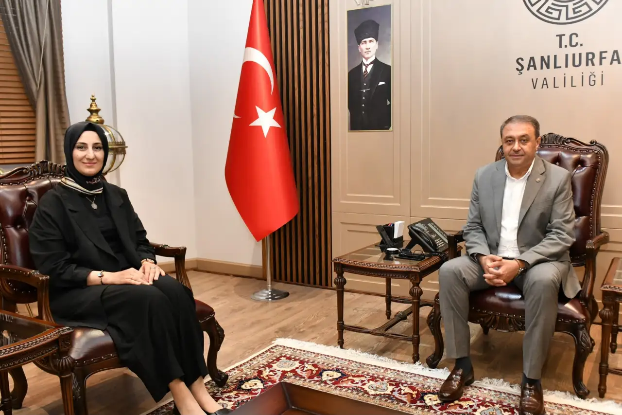 Siverek Eski belediye başkanından Şanlıurfa Valisine Ziyaret