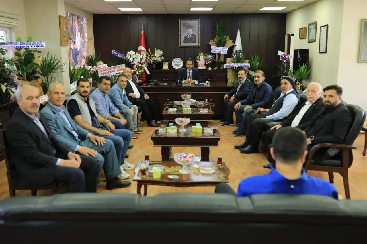 Siverek Esnaf Heyetinden Şanlıurfa'ya G&uuml;&ccedil;l&uuml; Destek ve İşbirliği Ziyareti