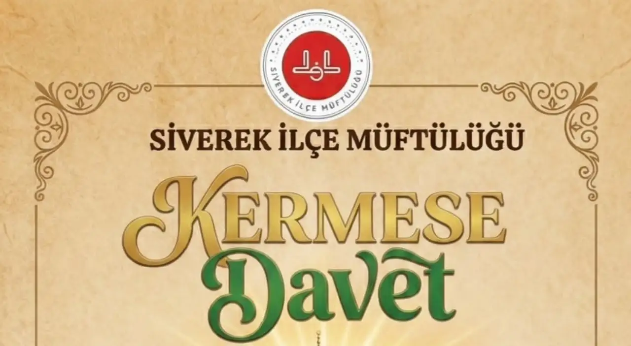 Siverek İlçe Müftülüğünden Gazzeli Kardeşlere  Dev Kermes Düzenleniyor
