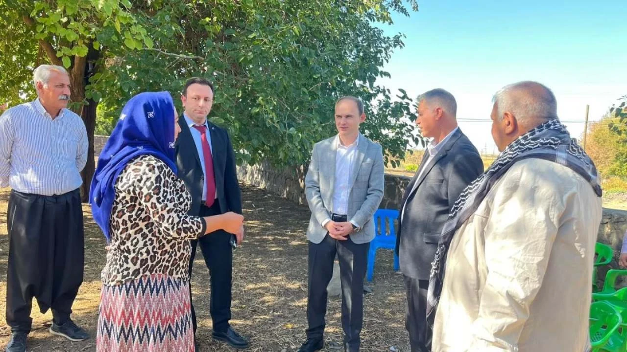 Siverek Kaymakamı Karakoyun Mahallesi’nde Vatandaşlarla Buluştu