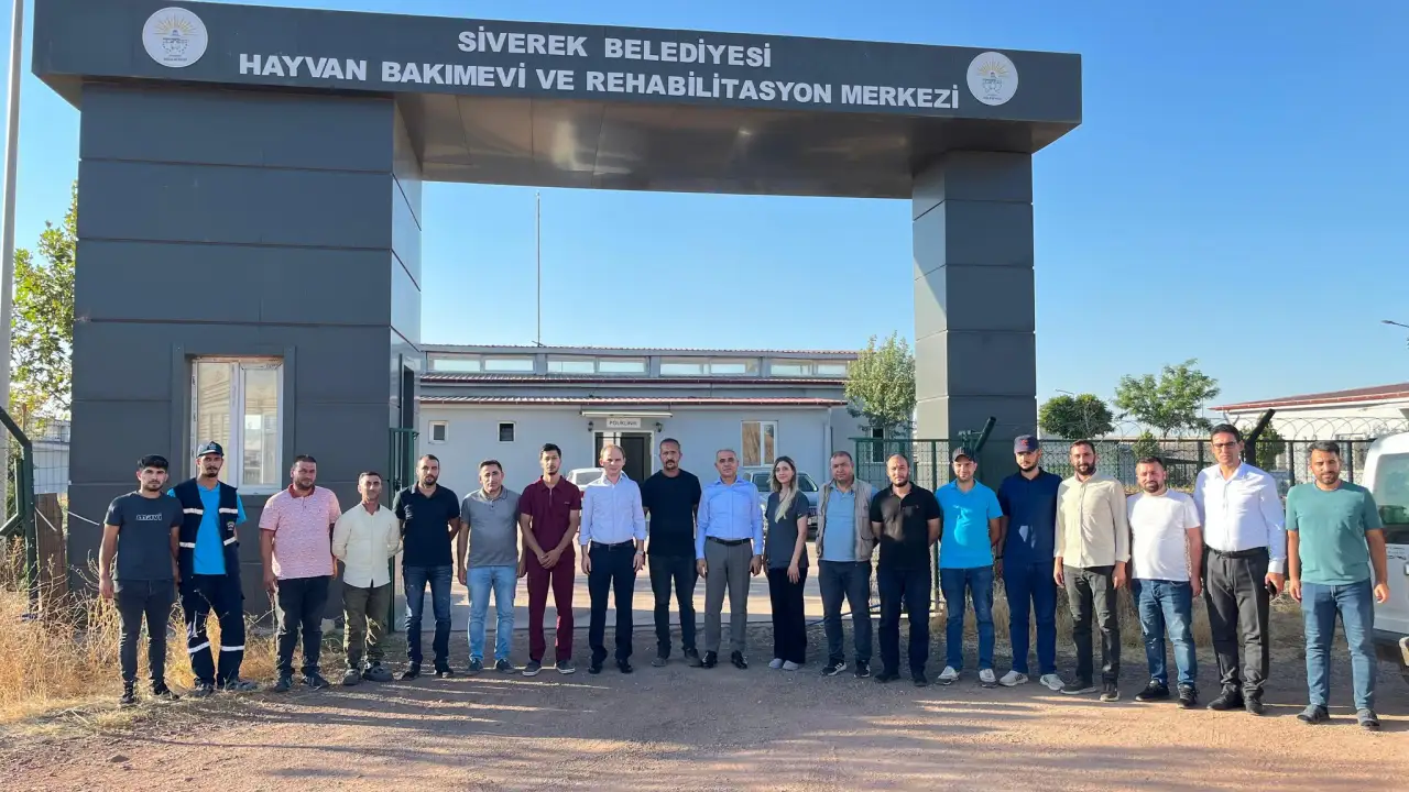 Siverek Kaymakamı Salih Sak, Sahipsiz Hayvanlar Doğal Yaşam Alanı’nda İncelemelerde Bulundu