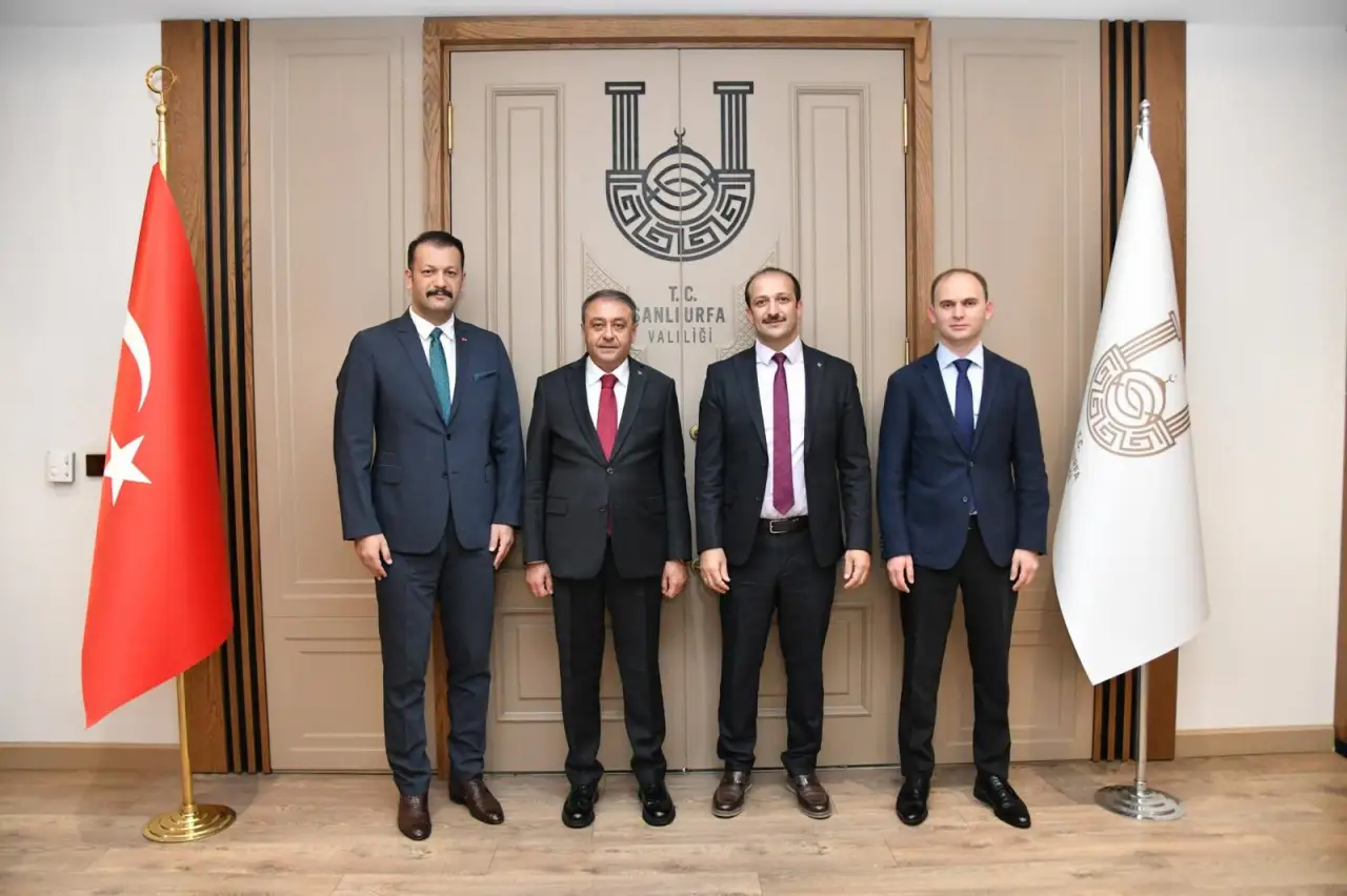 Siverek Protokolünden Vali Hasan Şıldak’a Önemli Ziyaret