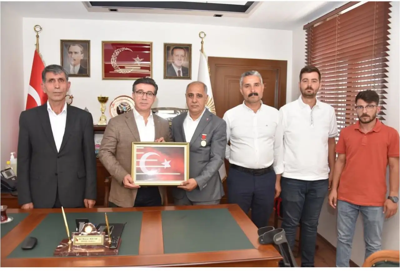 Siverek Şehit Aileleri ve Gazilerden Başkan Bucak’a Anlamlı Ziyaret