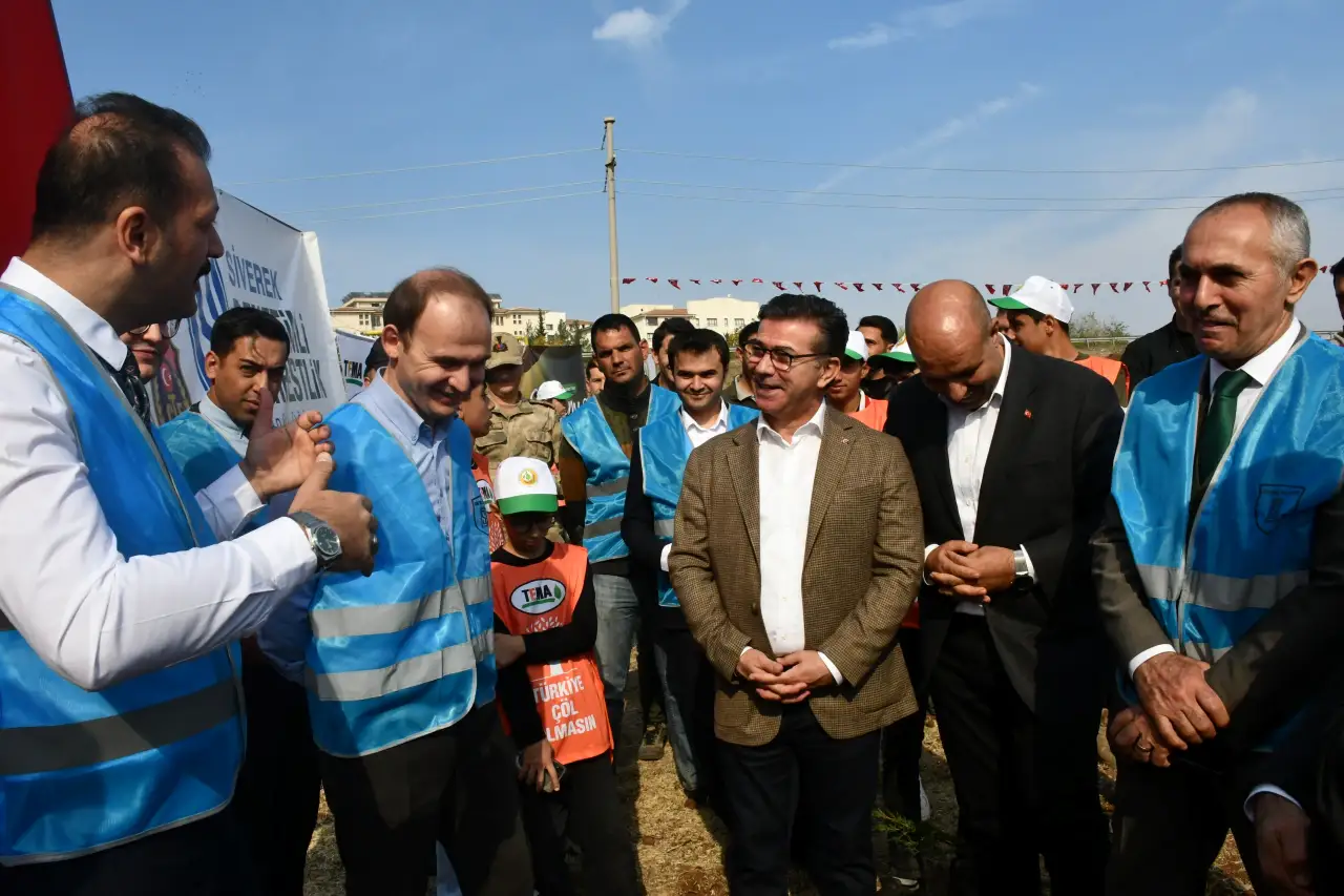 Siverek’te 11 Kasım Milli Ağaçlandırma Günü’nde “Adalet Ormanı” Kuruldu