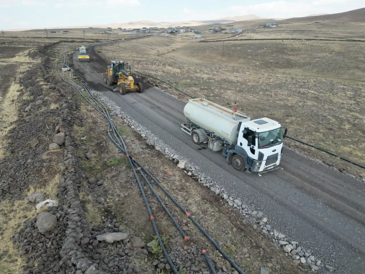 Siverek’te 13 Kilometrelik Yatırım Başladı