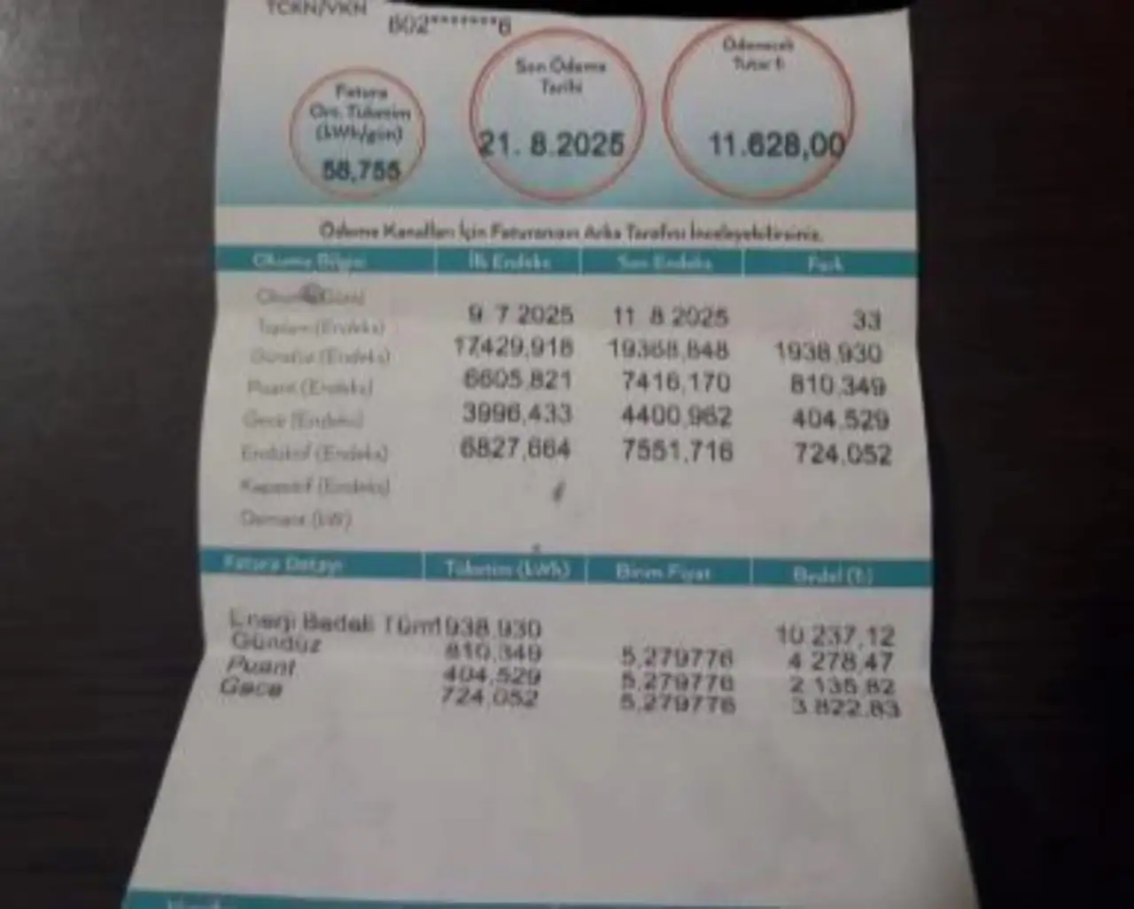 Siverek’te Dar Gelirli Ailenin 11 Bin 628 TL’lik Elektrik Faturası İsyanı