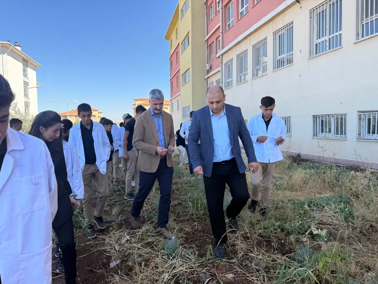 Siverek’te Doğanın Kokusu Okul Bahçesine Taşındı