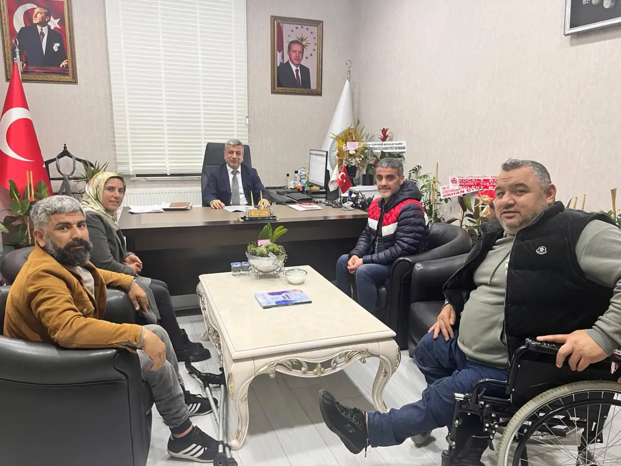 Siverek&rsquo;te Engel Tanımayan Buluşma: Engelliler Spor Kul&uuml;b&uuml;&rsquo;nden Cengiz Baydilli&rsquo;ye Anlamlı Ziyaret!