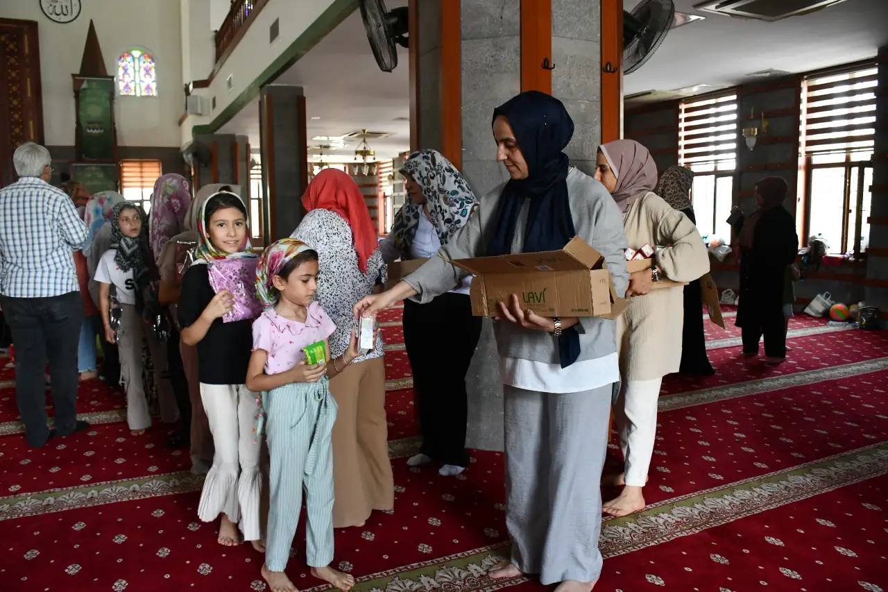 Siverek’te Kuran Kursu Öğrencilerine Moral Dolu Etkinlik