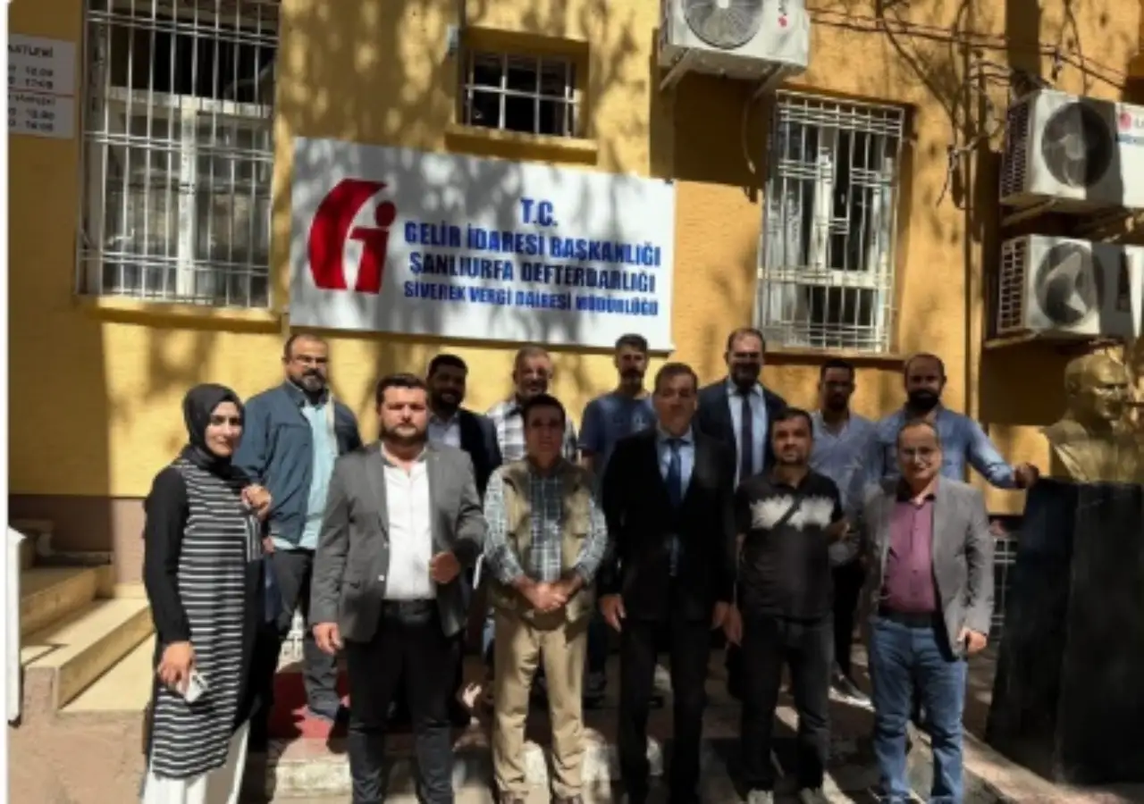 Siverek’te Mali Müşavirlerden Vergi Dairesi Müdürüne Anlamlı Ziyaret