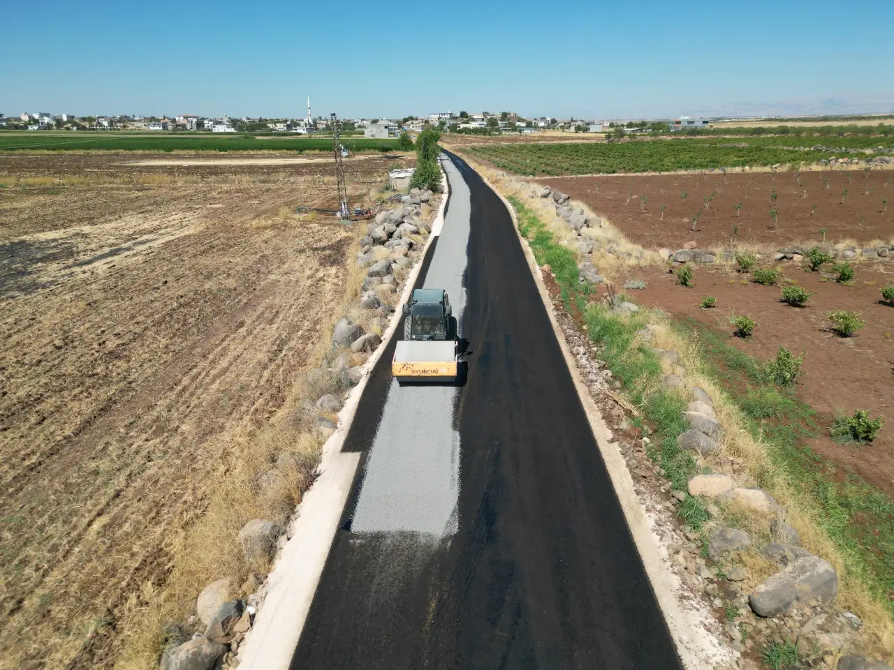 Siverek’te Yıllardır Beklenen Karakoyun Grup Yolu Çalışmaları Başladı