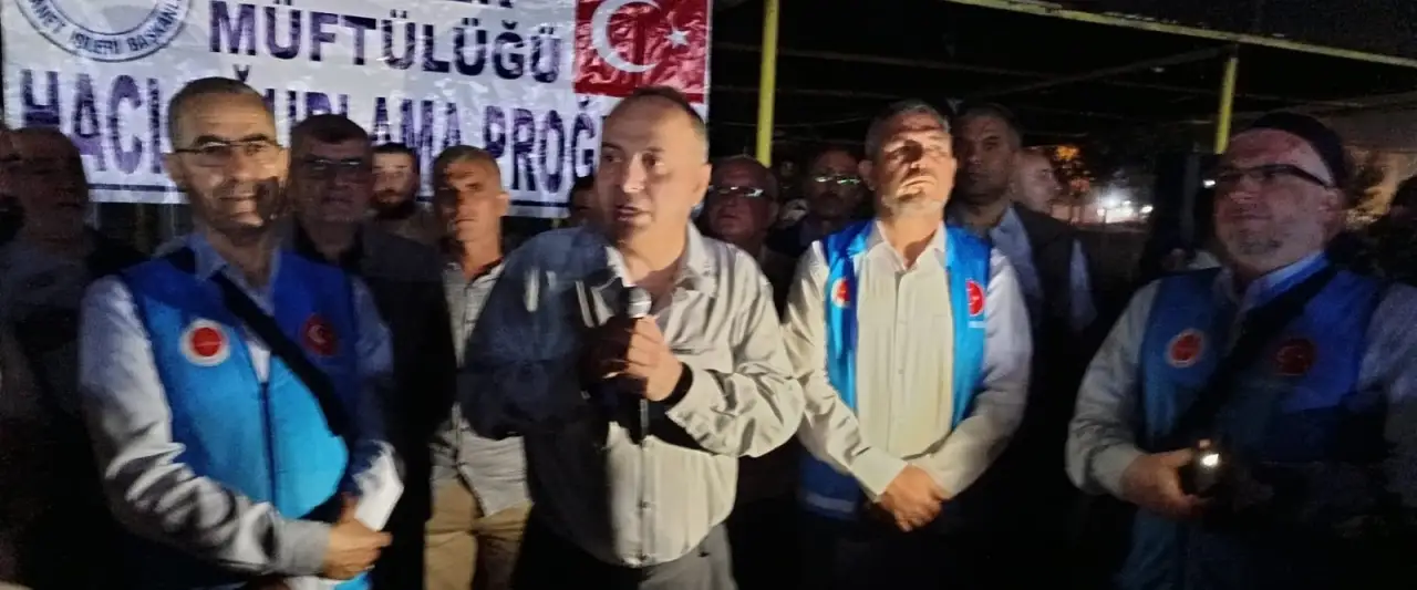 Siverek’ten Kutsal Yolculuğa Duygusal Uğurlama