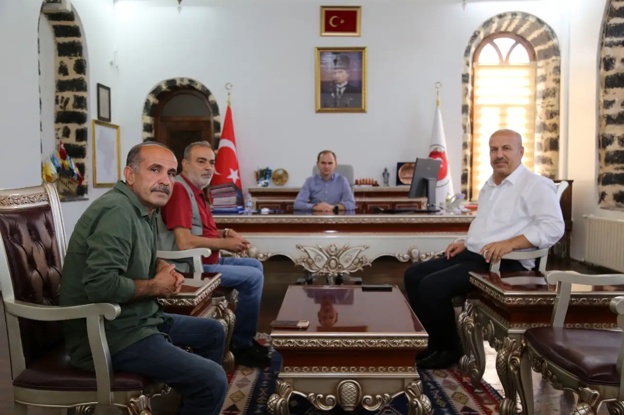 Siverek Yerel Basınından Kaymakam Salih Sak’a Ziyaret