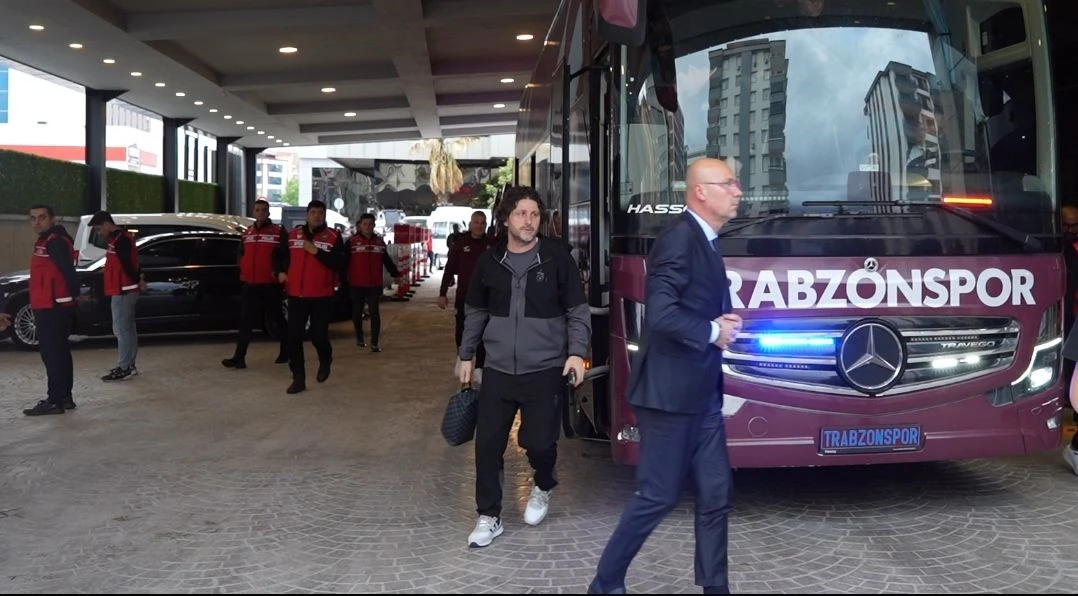 Trabzonspor Türkiye Kupası Finali İçin Gaziantep'te