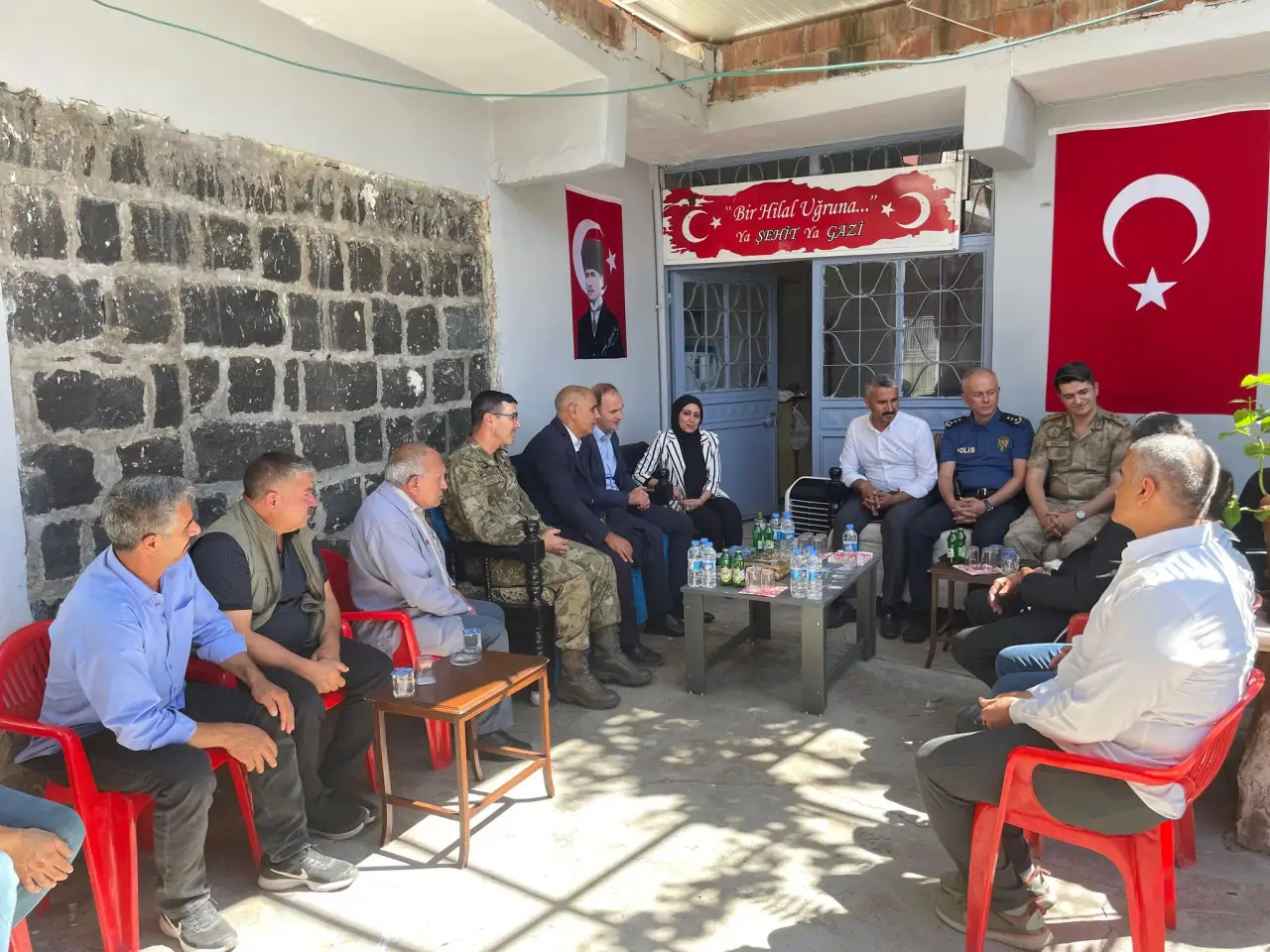 Yeni Siverek Kaymakamı Salih Sak’tan Şehit Derneğine Anlamlı Ziyaret