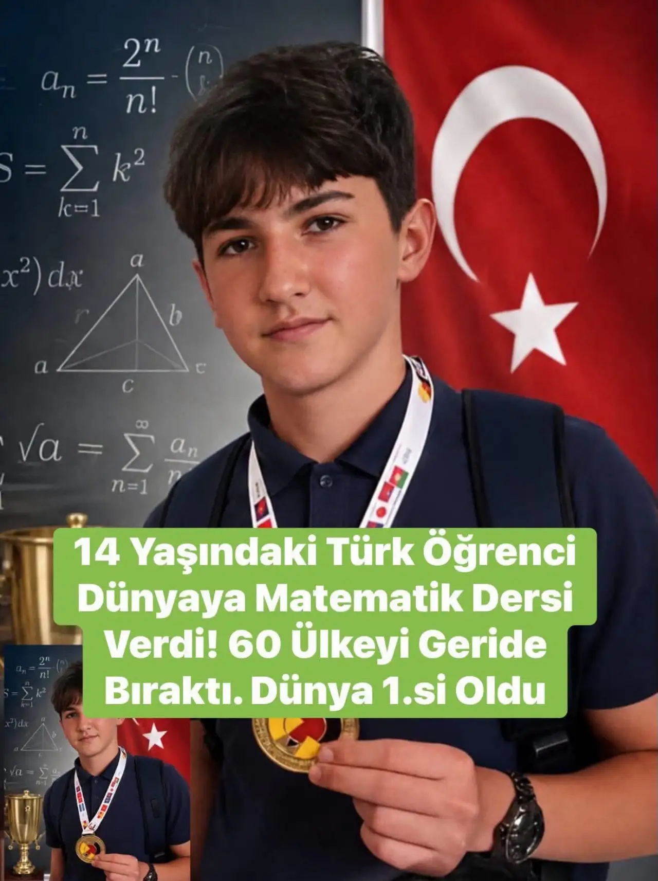 14 Yaşındaki T&uuml;rk Dahisi D&uuml;nyayı Şaşırttı
