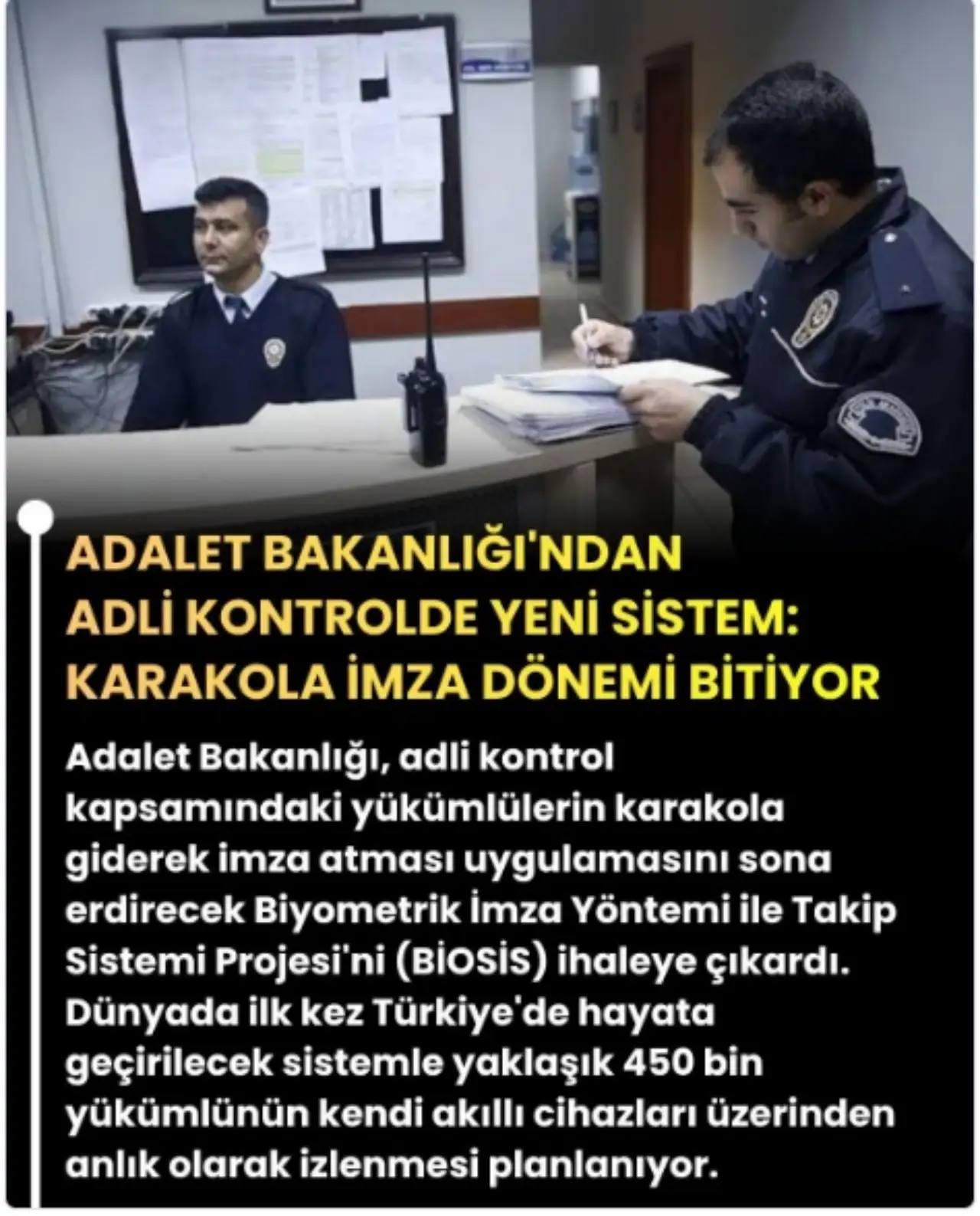 Adalet Sisteminde Dijital Devrim: BİOSİS ile Denetimli Serbestlikte Yeni Çağ