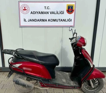 Adıyaman'da Çalınan Motosiklet Jandarma Tarafından Bulundu