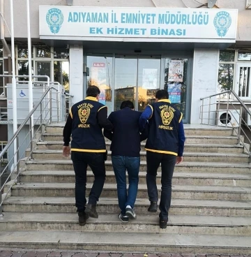 Adıyaman'da Hüküm Giymiş Şahıs Polis Tarafından Yakalandı