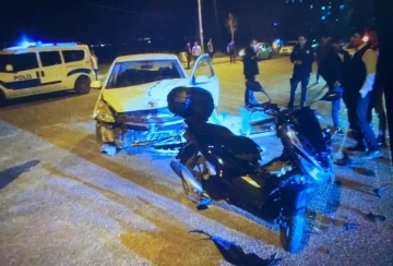 Adıyaman'da Motosiklet ve Otomobil Çarpıştı: Bir Yaralı