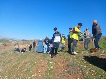 Adıyaman'da Öğrenciler Bin Tohum Topunu Doğayla Buluşturdu