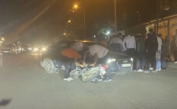 Adıyaman'da Trafik Kazası: Motosiklet ile Otomobil Çarpıştı, Bir Yaralı