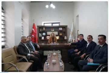 Ali Murat Bucak'tan Başkan Ayşe Çakmak'a Nezaket Ziyareti