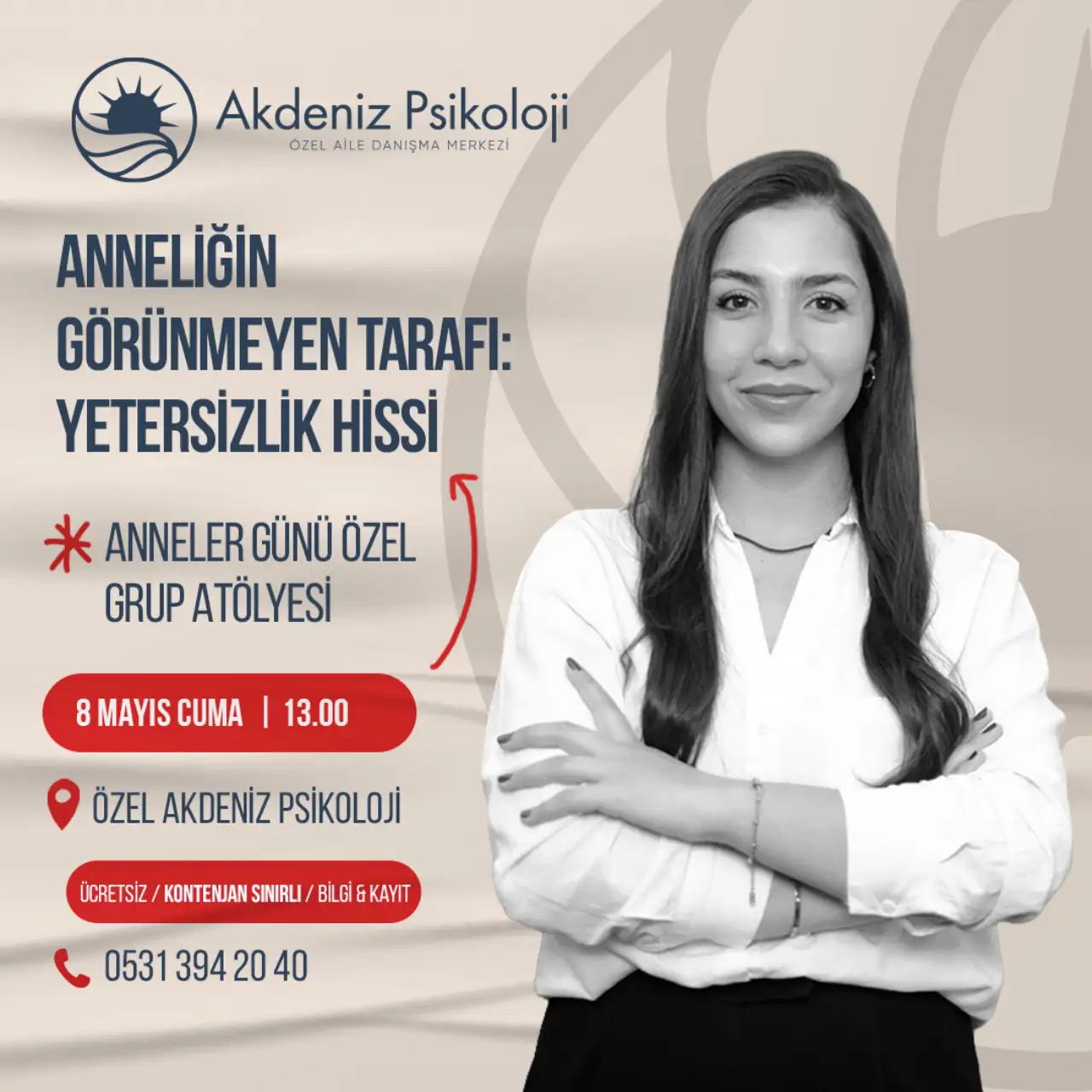 Anneliğin Sessiz &Ccedil;ığlığı: Psikolog Sultan Zehra &Uuml;tlu&rsquo;dan "Yetersizlik Hissi" At&ouml;lyesi