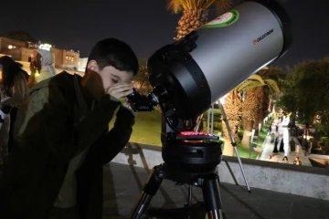 Balıklıgöl'de Çocuklar İçin Gökyüzü Gözlem Etkinliği Düzenlendi