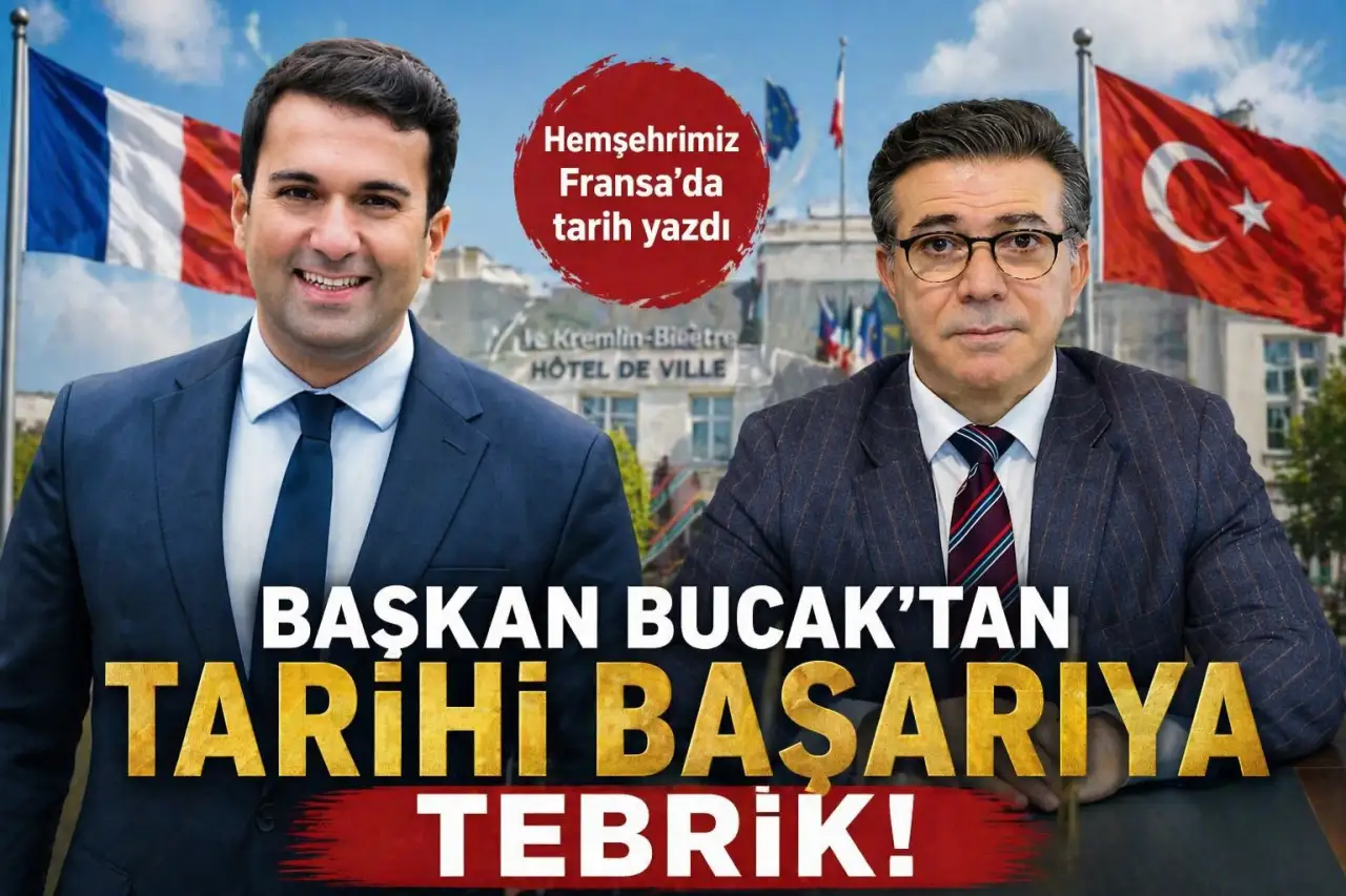  Başkan Bucak&rsquo;tan Lionel Zinciroğlu&rsquo;na Tarihi Tebrik!