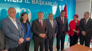 CHP Genel Başkan Yardımcısı Gökhan Zeybek, Kilis'te Vatandaşlarla Buluştu
