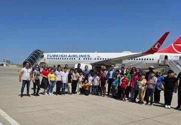 Cizre'de Özel Gereksinimli Bireyler için Anlamlı Bir Gün: Şerafettin Elçi Havalimanı Gezisi