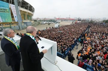 Cumhurbaşkanı Erdoğan Şanlıurfa'da