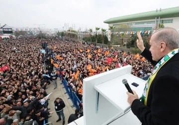 Cumhurbaşkanı Erdoğan Şanlıurfa'da Cumhur İttifakı'nın Belediye Başkan Adaylarını Tanıttı