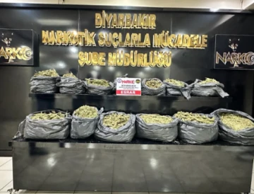 Diyarbakır'da 91 Kilogram Toz Esrar Ele Geçirildi