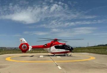 Diyarbakır'da Küçük Çocuk İçin Ambulans Helikopter Harekete Geçti