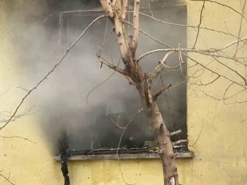 Diyarbakır'da Odun Sobası Faciası: Ev Kül Oldu, İtfaiye Eri Yaralandı