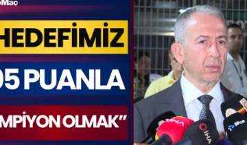 Galatasaray İkinci Başkanı Metin Öztürk: &quot;24'üncü Şampiyonluk İçin Gidiyoruz&quot;